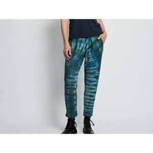 Raquel Allegra Pré-Collection Easy Pant - Moss Aqua Tie dye sz 0 (XS)